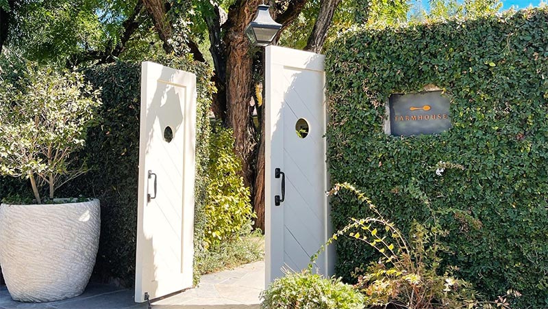 Farmhouse Inn Entrance